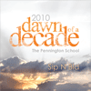 Dawn of a Decade Invitation Design